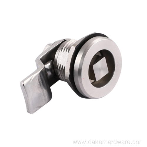 Triangle lock core small impact tubular cam lock